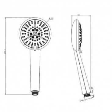 Ручной душ Koller Pool SH0536