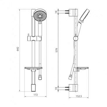 Душевой гарнитур Koller Pool SR05600