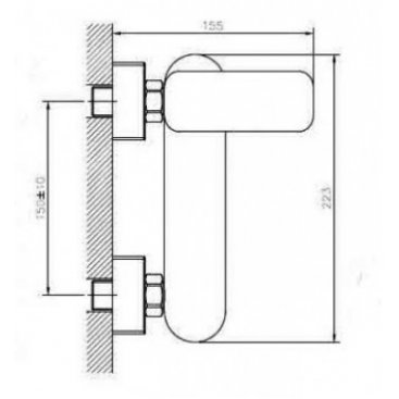 Смеситель для душа Koller Pool Trend TR0400