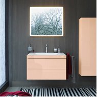 Мебель для ванной Duravit L-Cube 80 абрикос жемчужный