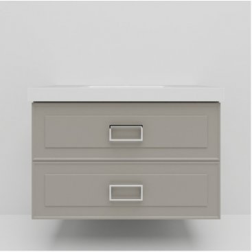 Мебель для ванной La Fenice Cubo Twin 100 бежевая
