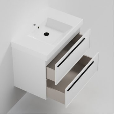 Мебель для ванной La Fenice Elba Twin 80 белая
