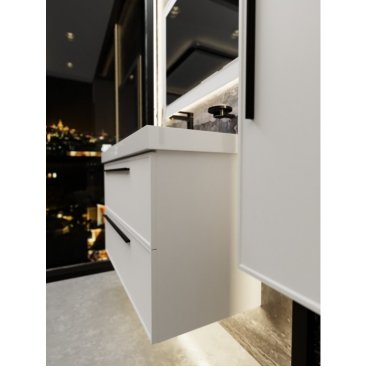 Мебель для ванной La Fenice Elba Twin 80 белая