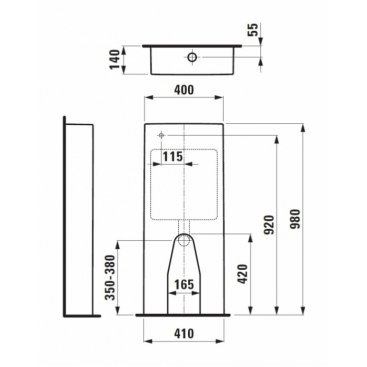 Унитаз Laufen Sonar 823341 белый матовый