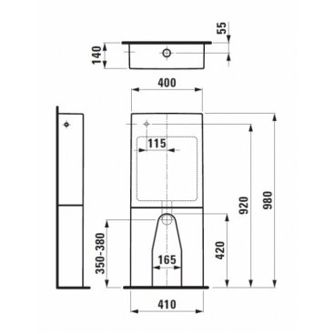 Унитаз Laufen Sonar 823341 белый