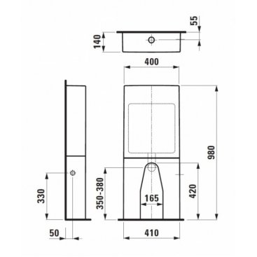 Унитаз Laufen Sonar 823341 белый