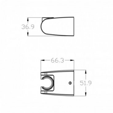 Держатель для лейки Lemark LM8083BL