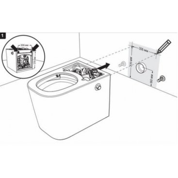 Унитаз импульсный Lemark OptimFlush SATOFSHFS