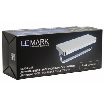 Держатель для бумаги Lemark Glass Line 9721040