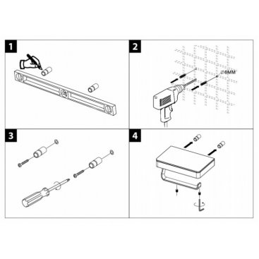 Держатель для бумаги Lemark Glass Line 9721028