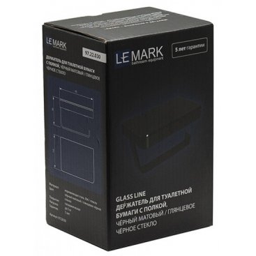 Держатель для бумаги Lemark Glass Line 9722030