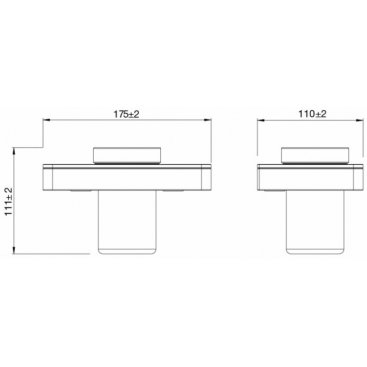 Стакан Lemark Glass Line 9731034