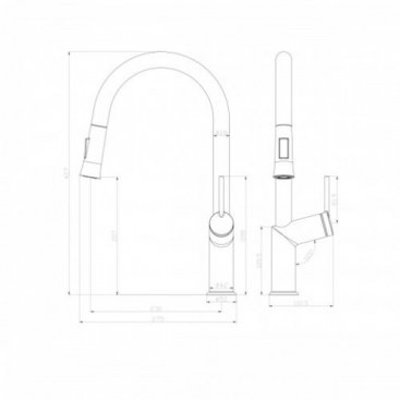 Смеситель для кухни Lemark Minima LM3850C