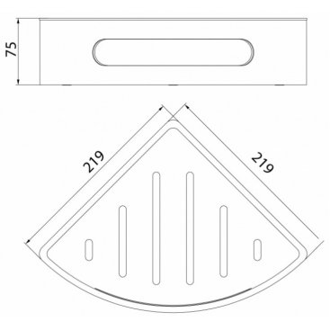 Полка Lemark Shelf Line 9772047