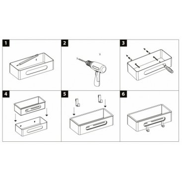 Полка Lemark Shelf Line 9776045