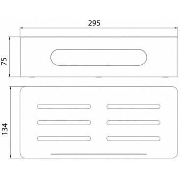 Полка Lemark Shelf Line 9776045