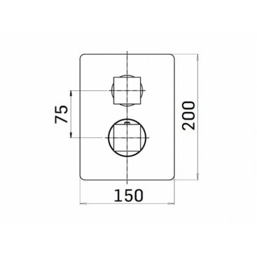 Смеситель для душа Mamoli Euclide 3248PE00000K