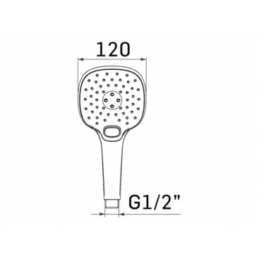 Ручной душ Mamoli Shower Systems 2000001