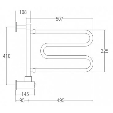 Полотенцесушитель Margaroli 510 BOX