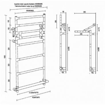 Полотенцесушитель Margaroli Sereno 583-8 BOX