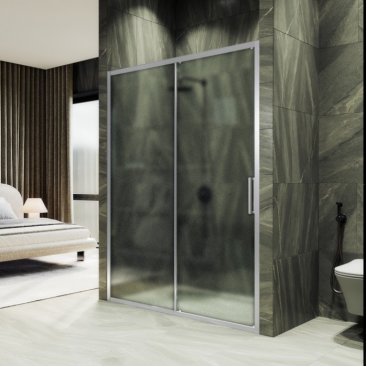 Душевая дверь MaybahGlass MGD-1281-5 150 см