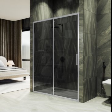 Душевая дверь MaybahGlass MGD-1284-5 120 см