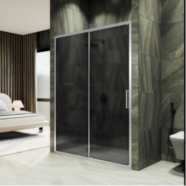 Душевая дверь MaybahGlass MGD-1289-5 150 см