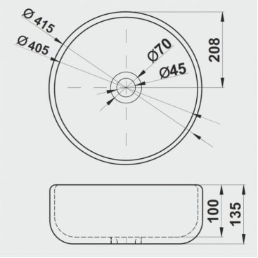 Раковина Melana MLN-320364WSt-805 белая матовая с декором