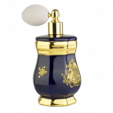 Баночка для парфюма с помпой Migliore Amante Blu 26413 синяя