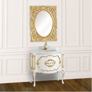 Мебель для ванной Migliore Amelia 86 см Laccato Bianco