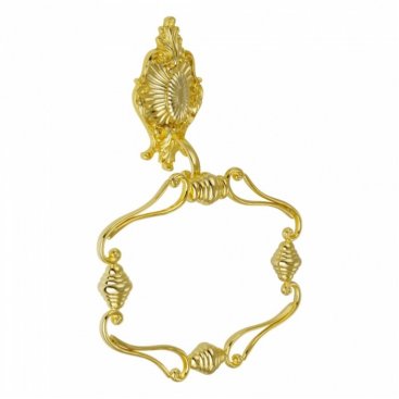 Полотенцедержатель-кольцо Migliore Elisabetta 17067 золото