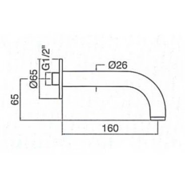 Излив Nofer 07008.B