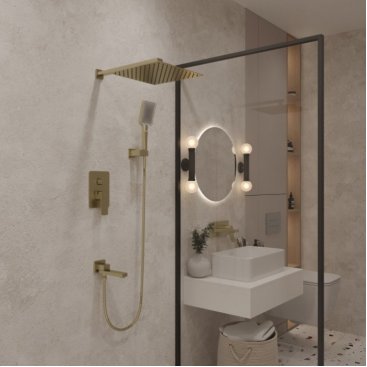Душевая система Oliveeka D OL-939003-BG