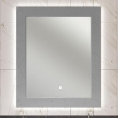 Зеркало Опадирис Луиджи 90 серый матовый