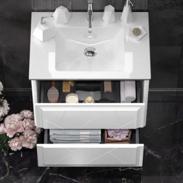 Мебель для ванной Опадирис Луиджи 70 белый матовый