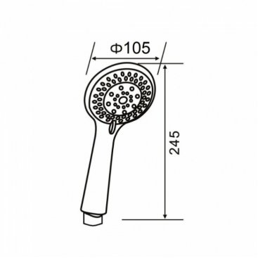 Ручной душ Orange O-Shower OS01