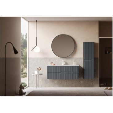Мебель для ванной Orka Moonlight 120 антрацит матовый