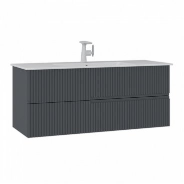Мебель для ванной Orka Moonlight 120 антрацит матовый