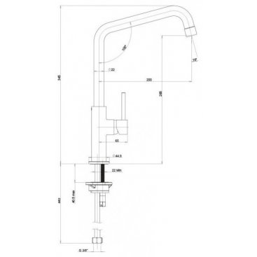 Смеситель для кухни Paini Ixa1572SKM