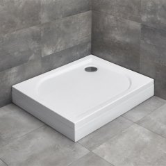 Душевой поддон Radaway Delos D 100x75 см с панелью...