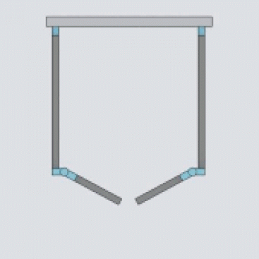 Душевой угол Radaway Arta DWD+2S