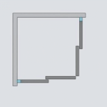 Душевой угол Radaway Classic C 80x80 см