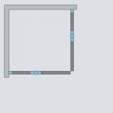 Душевой угол Radaway Eos KDD II 80x80 см