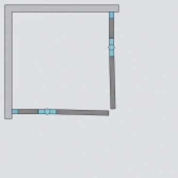 Душевой угол Radaway Fuenta New KDD 100x80 см