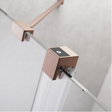 Душевая дверь Radaway Furo Brushed Copper DWJ 120 см левосторонняя