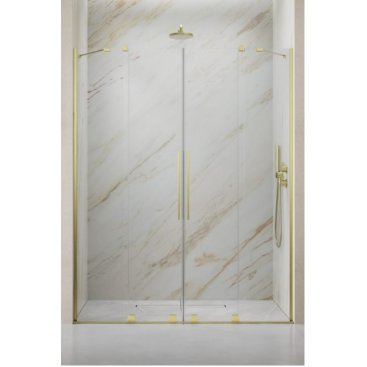 Душевая дверь Radaway Furo Brushed Gold DWD 130 см