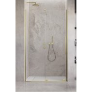 Душевая дверь Radaway Furo Brushed Gold DWJ 90 см левосторонняя