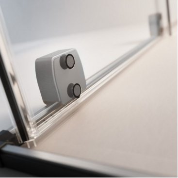 Душевая дверь Radaway Furo Brushed GunMetal DWJ 90 см правосторонняя
