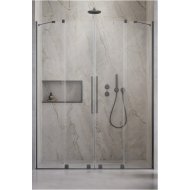 Душевая дверь Radaway Furo Brushed GunMetal DWD 200 см