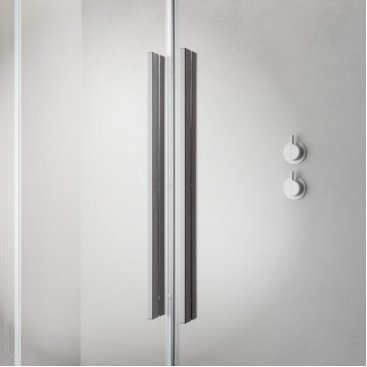 Душевая дверь Radaway Furo Brushed Nickel DWJ 160 см правосторонняя